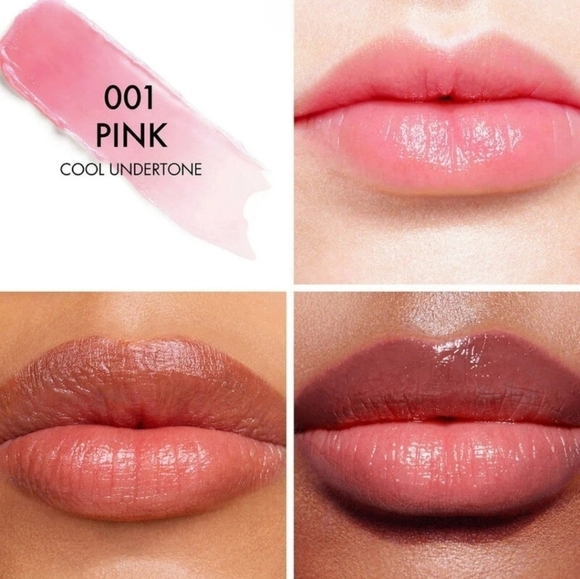 Christian Dior Dior Addict Lip Glow Balm in 001 Pink (Cool Undertone) NWOT - Picture 4 of 8